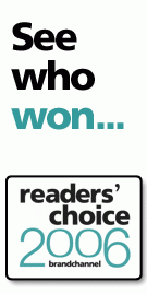 Brand Channel Readers' Choise 2006