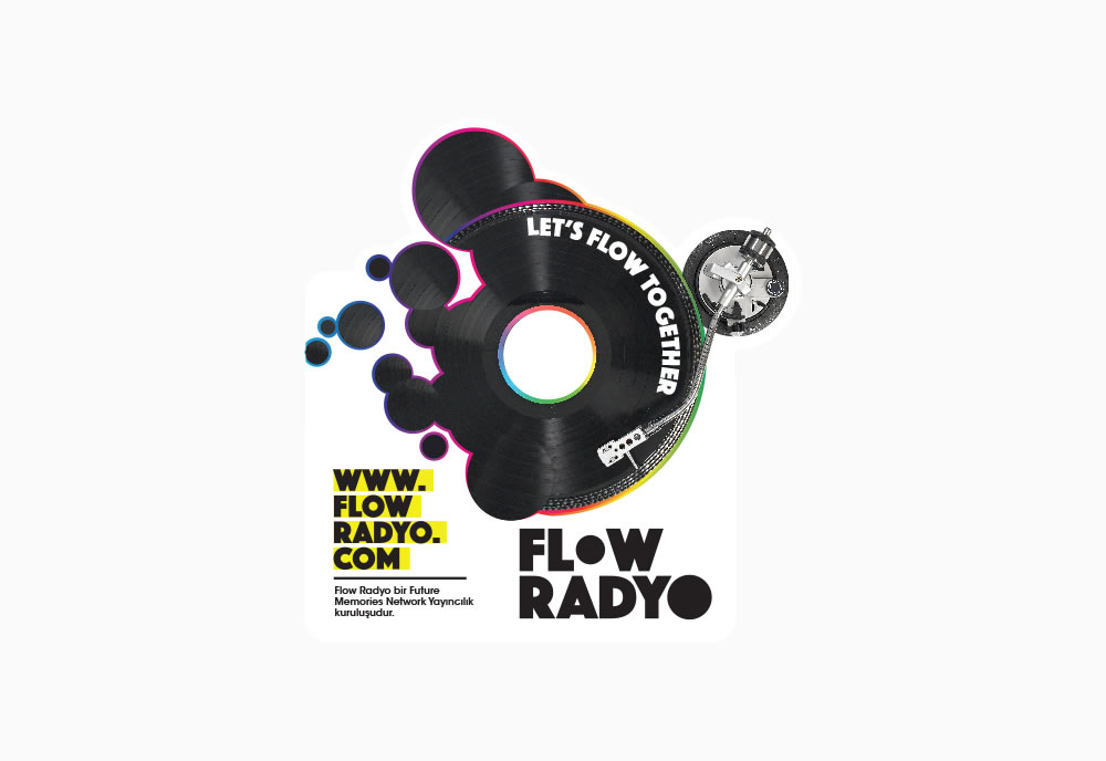 Corporate Branding Project for Flow Radyo