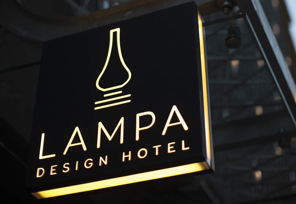 Branding Project for Lampa Design Hotel