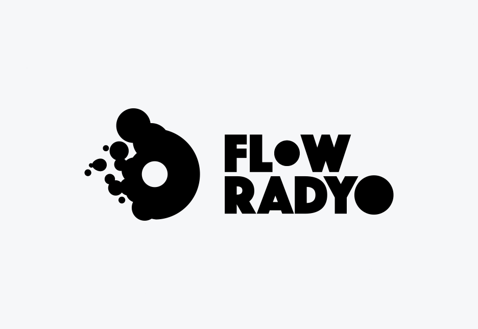 Logo design for Flow Radyo