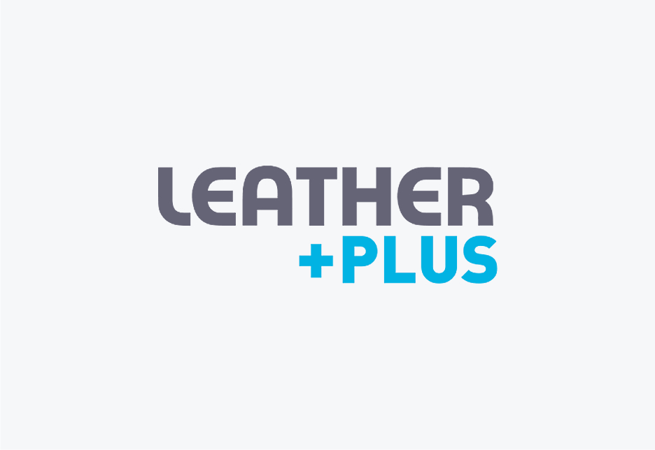Naming and logo design for a premium artificial leather: Leather Plus