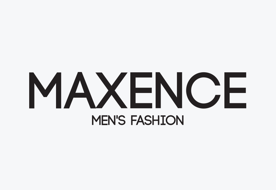 Naming and logo design for a men's fashion brand: Maxence