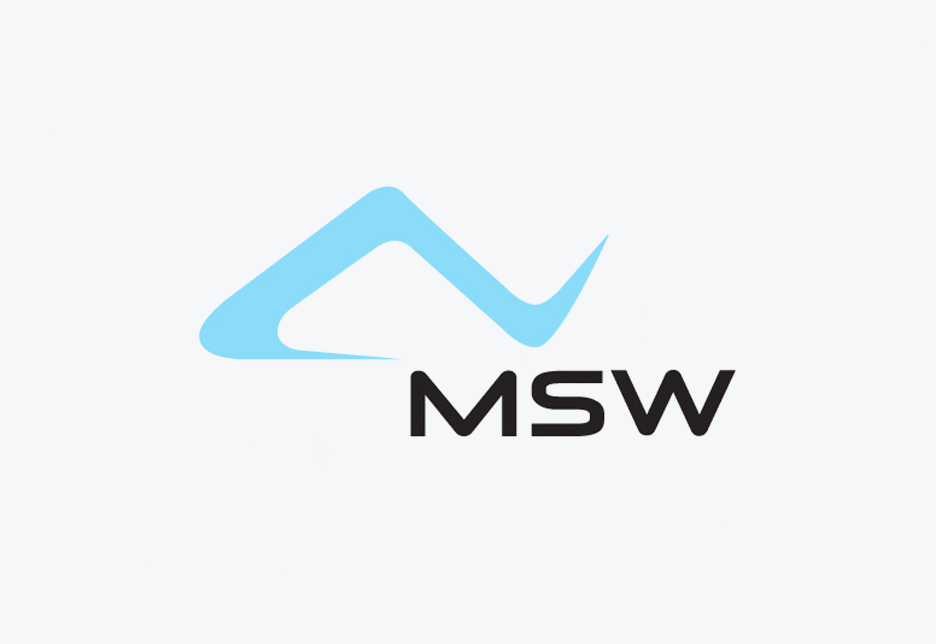 Logo design for MSW Sportswear Brand