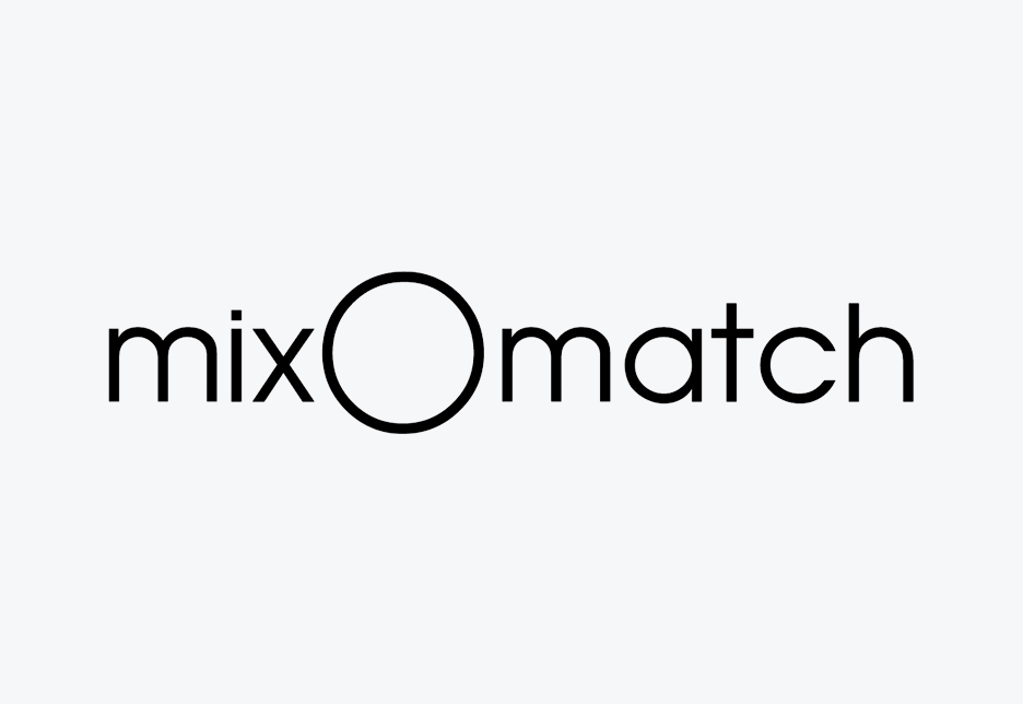 Naming and logo design for a fashion accessories brand: Mixomatch
