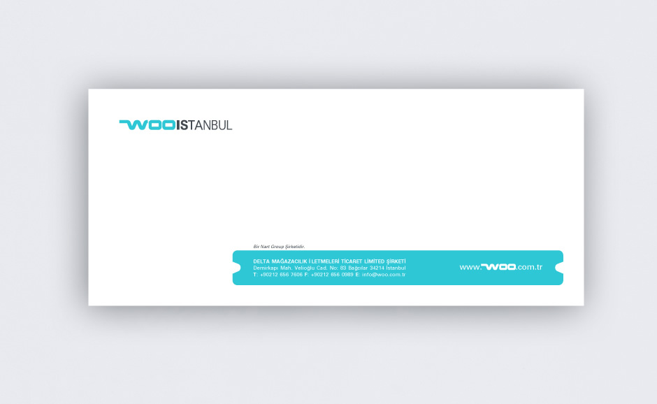 Logo and Identity Design for WOO Istanbul